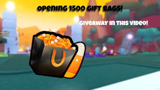 🔥Opening 1500 gift bags🔥 [upl. by Oemac331]