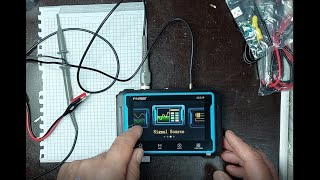 Unboxing the FNIRSI 2C53P Portable Oscilloscope – First Impressions amp Testing  Probe calibration [upl. by Aicnatsnoc]