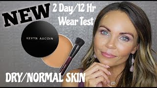 NEW KEVYN AUCOIN FOUNDATION BALM REVIEW  DRYNORMAL SKIN  2 DAY  12 HOUR WEAR TEST [upl. by Engdahl]