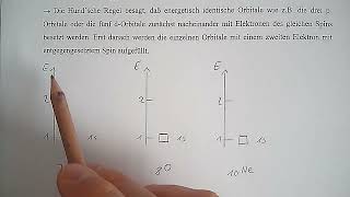 Theorie Das Orbitalmodell Teil 4 – Pauli Prinzip und Hundsche Regel [upl. by Dorthy]