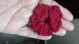 Easy Crochet Flowers For Beginners  papia crafts [upl. by Aneeres]