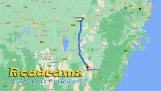 Realtime Driving Goulburn to Braidwood [upl. by Klenk648]