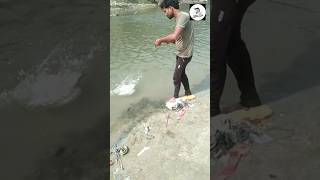 Common carp fishCatching sai river pratapgarhBest Hook fishing videoshortvideofishingshortsfeed [upl. by Yelad]