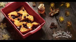 Christmas Recipes from Lidl  Baked Panettone French Toast [upl. by Kaenel]