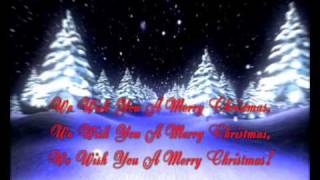 We wish you a Merry Christmas Song Video  lyrics [upl. by Ymmak]