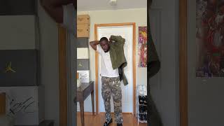 How To Style Green Jacket and Camo Pants [upl. by Ueik]