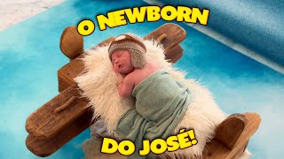 FIZEMOS O ENSAIO NEWBORN DO JOSÉ LEONARDO [upl. by Ocir]