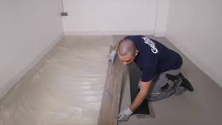 Gerflor Création 30  Instruction pose lame PVC [upl. by Aynat]