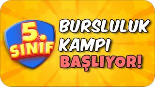 5 SINIF BURSLULUK KAMPI BAŞLIYOOOR 📣 [upl. by Trub438]