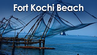 Fort Kochi Beach  Places to Visit in Kochi  Beaches in Kerala  Kerala Tourism [upl. by Maxi]