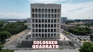 Colosseo Quadrato  Palazzo della Civilta Italiana  Cinematic [upl. by Juan97]