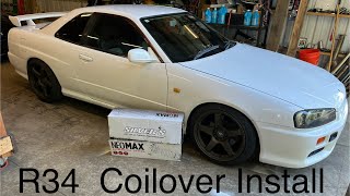 My next R34 GTT gets Silvers Coilovers [upl. by Adora]