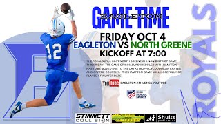 Eagleton hosts North Greene [upl. by Rimahs]