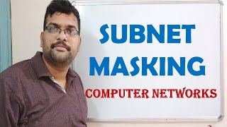 21  SUBNET MASK  COMPUTER NETWORKS [upl. by Houlberg]