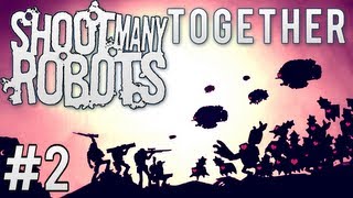 Shoot Many Robots quotLets Play Togetherquot DeutschHD 002  Roboter zerschnetzeln [upl. by Jervis]