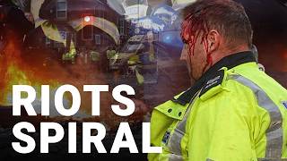 Southport fallout Farright mass riots threaten law and order in the UK [upl. by Romalda]