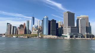 Riding the Staten Island Ferry in April 2023 [upl. by Leverett]