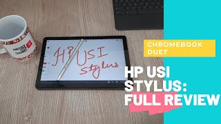 Lenovo Chromebook Duet HP USI Stylus Full Review Hindi [upl. by Doreg]