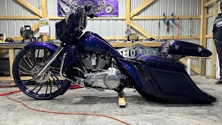 30” STREET GLIDE BUILD COMPLETE [upl. by Amzu]