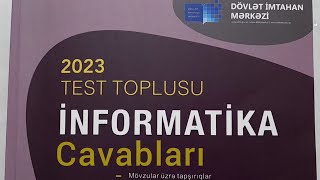 İnformatika Test Toplusu Cavabları 2023 [upl. by Wheeler198]