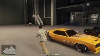 How to Unlock The Hangar Doors in GTA Online [upl. by Nimzaj]