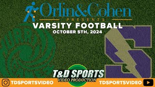 10524 Sayville vs Westhampton Orlin amp Cohen HS Football Game of the Week T amp D Sports Video [upl. by Serdna]