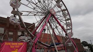 Jesup Iowa Ferris wheel carnival ride [upl. by Durr730]