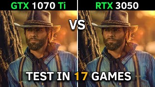 GTX 1070 Ti vs RTX 3050  Test In 17 Games at 1080p  2023 [upl. by Geithner]