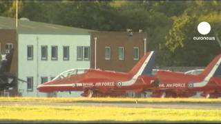 RAF pilot killed as Red Arrow plane plummets [upl. by Annoit]