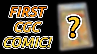 Unboxing My First CGC Comic Book For Real This Time [upl. by Llet]