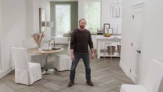 How to Install ProCore® Plus Herringbone Luxury Vinyl Flooring [upl. by Landrum]