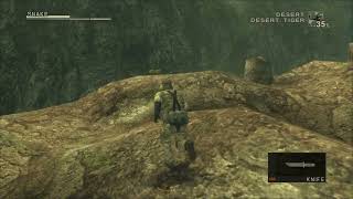 MGS3 Food Location 4144  White Rumped Vulture Master Collection [upl. by Hasen619]