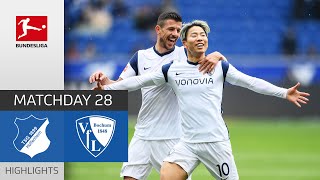 TSG Hoffenheim  VfL Bochum 12  Highlights  Matchday 28 – Bundesliga 202122 [upl. by Shanly]