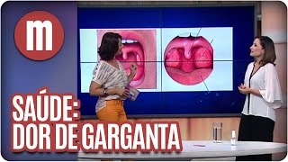 Mulheres  Saúde Dor de garganta 020316 [upl. by Anivlac]