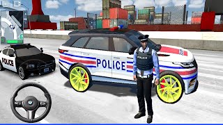 4X4 Jeep Polis arabası oyunu 4K 11  Police Sim 2022 Game  Android Gameplay 4K [upl. by Revlys678]