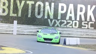 Blyton Park  Supercharged VX220 Shakedown [upl. by Ahserb]