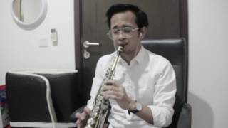 Armada  Asal Kau Bahagia Soprano Saxophone cover by Christian Ama [upl. by Yannodrahc78]