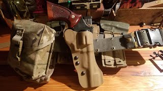 How to make a kydex holster for a revolver [upl. by Einnok]