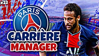 FIFA 22  CARRIÈRE MANAGER PSG 22  18 DE FINAL  ✨ [upl. by Dirtsa]