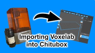 How to import your Voxelab Printer into Chitubox [upl. by Maril]