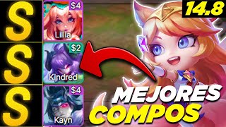 ✅ 7 MEJORES COMPOSICIONES FACILES de TFT SET 11 PARCHE 148 [upl. by Armil220]