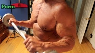 Amazing arm pump with reverse curls [upl. by Hayikaz]