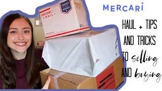 MERCARI HAUL l  Tips and Tricks On Selling and Buying [upl. by Matta]