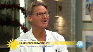 ”Ska man äta medicin för blodtrycket livet ut”  Nyhetsmorgon TV4 [upl. by Nerta]