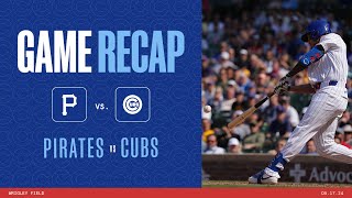 Cubs vs Pirates Game Highlights  51724 [upl. by Dlorad]