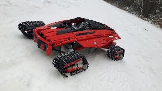 LEGO technic concept arctic racer [upl. by Hammock]