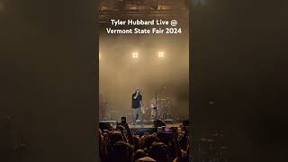 Tyler Hubbard Live At Vermont State Fair 2024 Rutland VT tylerhubbard countrymusic vermont [upl. by Ojillek]