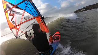 Bigbury Big Sunday Windsurfing [upl. by Einiffit15]