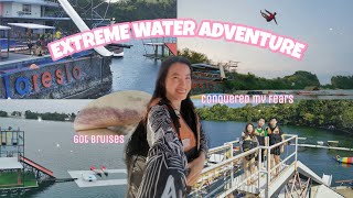 EXTREME water adventure in Laresio Lakeside Laguna 💦 Booked pet hotel  travel vlog Philippines [upl. by Grenville89]