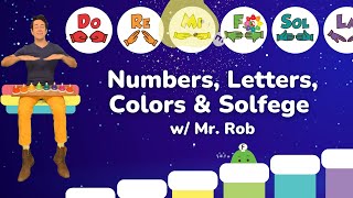 Pipes in C Major  Learn Colors Numbers amp Solfege Singing w Mr Rob  Prodigies Music Lessons [upl. by Ecille]